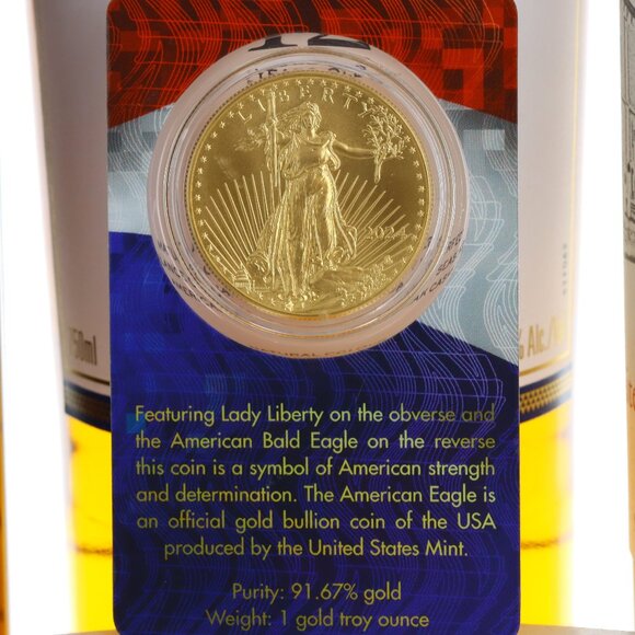 1oz American Gold Eagle Coin Lady Liberty - 2024 Edition $50 Coin BU - Picture 2 of 4